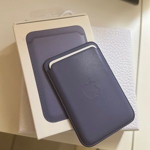 iPhone leather wallet